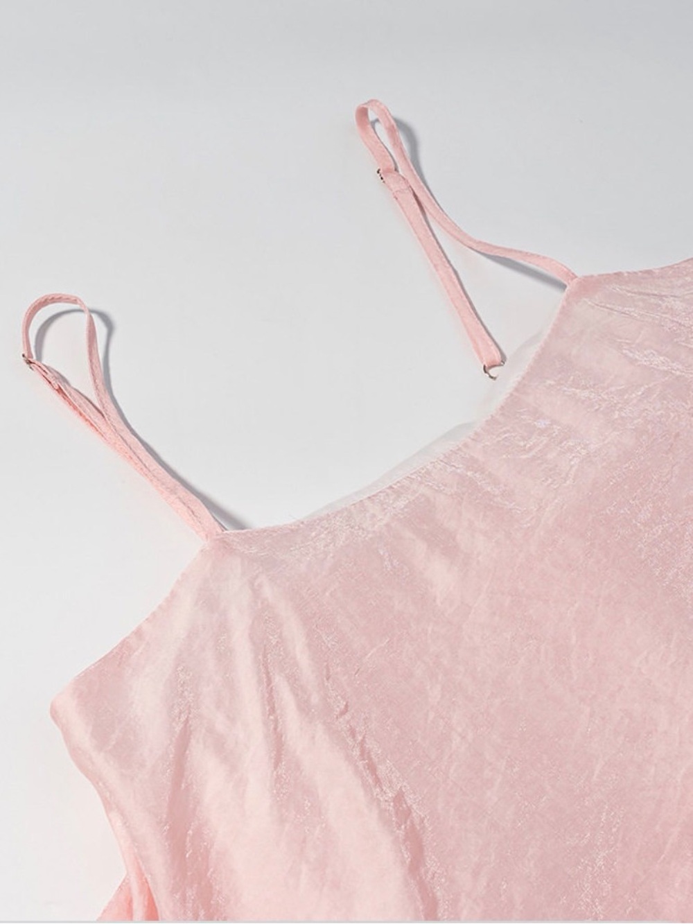 A Classy Chic Boutique Pale Pink Spaghetti Strap Dress - Picture 8 of 16